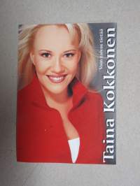 Taina Kokkonen -ihailijakuva / ihailijakortti / fanikortti