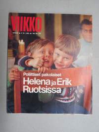 Viikkosanomat 1970 nr 2, 15.1.1970, Pakolaisia Ruotsissa - 2 kk kurssit ruotsalaistumiseen, Fiat on suomeksi Viat, Eero Mäntyranta, Kalevi Keihänen, Göran Stubb...