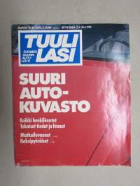 Tuulilasi 1984 nr 4B Autokuvasto - kaikkien henkilöautojen & pakettiautojen tekniset tiedot ja hinnat, matakiluvaunut, kaksipyöräiset