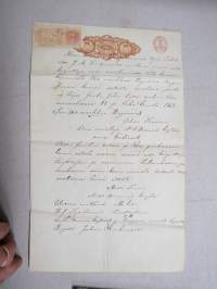 Iuvan koski N 2 - Juvankoski (ruukki, Pertteli) lumppupaperiarkki nr 2 - vv. 1824-1902