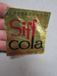 Siff-cola -etiketti