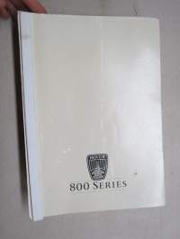 Rover 800 Series Repair Manual -alkuperäinen korjaamokäsikirja
