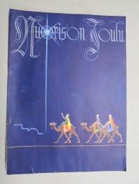 Nuorison Joulu 1950 -joululehti, Unto Karri, Veikko Hintikka, Anni Kaste ym., kuvitus Karo Otava, Kasperi Voutilainen (kansi), Hugo Trentzsch, Yrjö Yrjölä