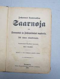 Taulerin Postilla - Johannes Tauleruksen Saarnoja joka Sunnuntai- ja Juhlapäiwänä wuodessa, sekä hänen elämäkertansa.