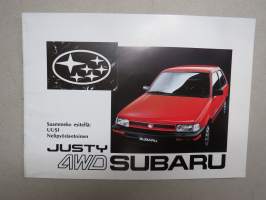 Subaru Justy 4WD -myyntiesite