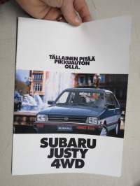 Subaru Justy 4WD -myyntiesite