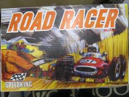 Speedking Road Racer Monza -autorata - Tarkastamaton ja testaamaton autorata vara- ja lisäosiksi vikoineen, alkuperäinen laatikko