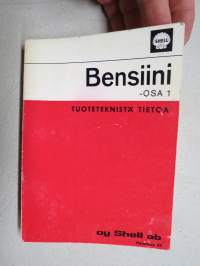Bensiini -osa 1 - tuoteteknistä tietoa, Oy Shell Ab helmikuu 1969 opas / opetusohjelma Shellin bensiinin myyntihenkilökuntaa varten