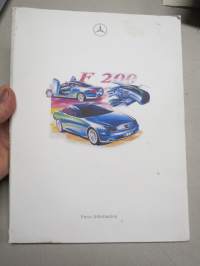 Mercedes-Benz F 200 Press Information -pressikuvia ja infoa kansiossa