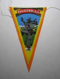 Hyvinkää -matkailuviiri, pikkukoko / souvenier pennant