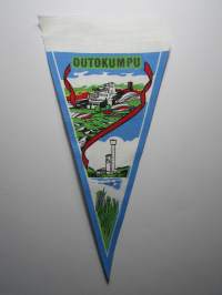 Outokumpu -matkailuviiri, pikkukoko / souvenier pennant