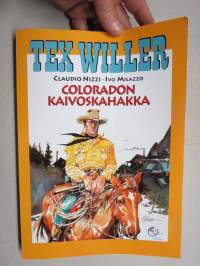 Tex Willer suuralbumi Coloradon kaivoskahakka