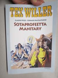 Tex Willer suuralbumi 18 sotaprofeetta Manitary