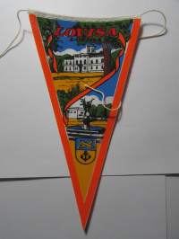 Loviisa Lovisa -matkailuviiri, pikkukoko / souvenier pennant