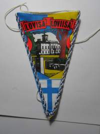 Loviisa Lovisa -matkailuviiri, pikkukoko / souvenier pennant