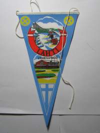 Lahti -Urheilutalo -matkailuviiri, pikkukoko / souvenier pennant