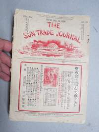 The Sun Trade Journal, Tokyo, 1908 Dec. 1st -japanilainen kaupankäyntiä ja liiketaloutta käsittelevä kuukausijulkaisu