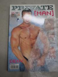 Private MAN nr 3 -gay magazine / lehti