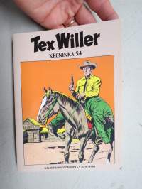 Tex Willer kronikka nr 54 Lohikäärmeen paluu - Virginia City