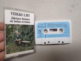Veikko Lavi - Jokainen ihminen on laulun arvoinen -C-kasetti / C-cassette