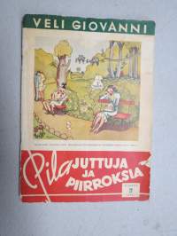 Pilajuttuja ja piirroksia nr 176 (1943 nr 2), toimittanut Veli Giovanni