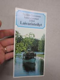 Sydän-Suomen kauneimmat laivaristeilyt 1984 -esite