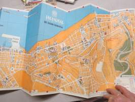 Las Palmas de Gran Canaria Plano-Guia / City-Guide / Stadtplan / Stadsplan / Plan-Guide -matkailukartta