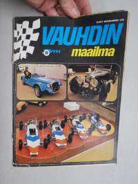 Vauhdin Maailma 1971 nr 11 -mm. Martti Pesonen TT-Mopot ilman ikä- ja kokorajaa, Joseph Siffert 1936-1971, USAN GP:t Cevert vuorossa, Niin Ruotsi sai oman