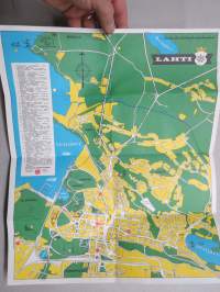 Lahti -matkailuesite / kartta