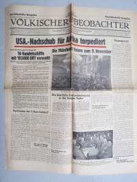 Völkischer Beobachter - Kampfblatt der Nationalsozialistischen Bewegung Grossdeutschlands, Norddeutsche Ausgabe, 10.11.1942 -natsipuoleen sanomalehti