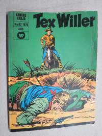 Tex Willer 1975 nr 12 Luvattu maa