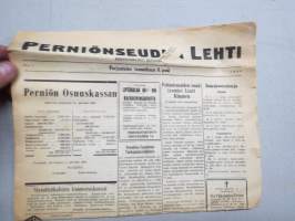 Perniönseudun Lehti, 8.1.1954