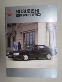 Mitsubishi Sapporo -myyntiesite / sales brochure