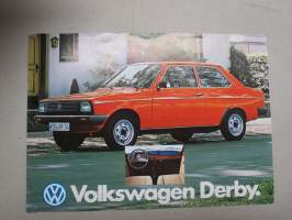 Volkswagen Derby 1979 -myyntiesite / sales brochure