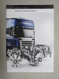 Scania Euro 6 voimalinjat -myyntiesite / sales brochure