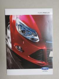 Ford Focus 2012 -myyntiesite, ruotsinkielinen / sales brochure