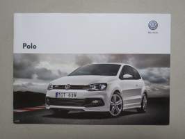 Volkswagen Polo 2014 -myyntiesite, ruotsinkielinen / sales brochure