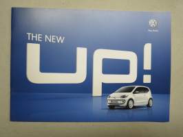 Volkswagen Up 2012 -myyntiesite, englanninkielinen / sales brochure
