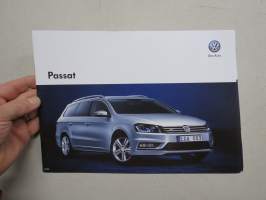Volkswagen Passat 2014 -myyntiesite, ruotsinkielinen / sales brochure