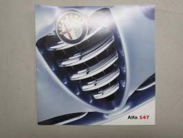 Alfa Romeo 147 -myyntiesite / sales brochure