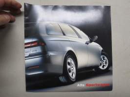 Alfa Romeo Sportwagon -myyntiesite / sales brochure