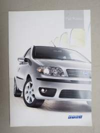 Fiat Punto 2004 -myyntiesite / sales brochure