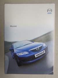 Mazda 6 2003 -myyntiesite / sales brochure