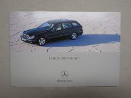 Mercedes-Benz E-sarjan farmarit 2003 -myyntiesite