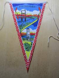 Viitasaari -matkailuviiri, pikkukoko / souvenier pennant