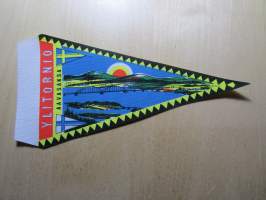 Ylitornio Aavasaksa -matkailuviiri, pikkukoko / souvenier pennant