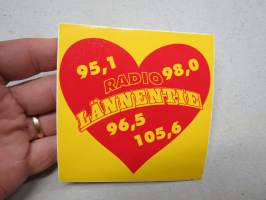 Radio Lännentie - tarra