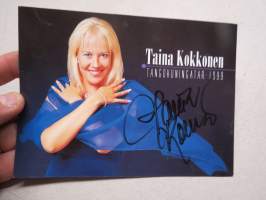 Taina Kokkonen -ihailijakortti / fanikortti