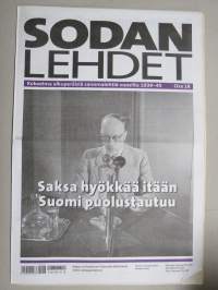 Saksa hyökkää itään - Sodan lehdet, kokoelma alkuperäisiä sanomalehtiä vuosilta 1939-1945 dokumentti 18 -juliste + lehti / lehdet, uustuotantoa