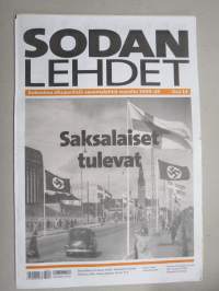 Saksalaiset tulevat - Sodan lehdet, kokoelma alkuperäisiä sanomalehtiä vuosilta 1939-1945 dokumentti 14 -juliste + lehti / lehdet, uustuotantoa